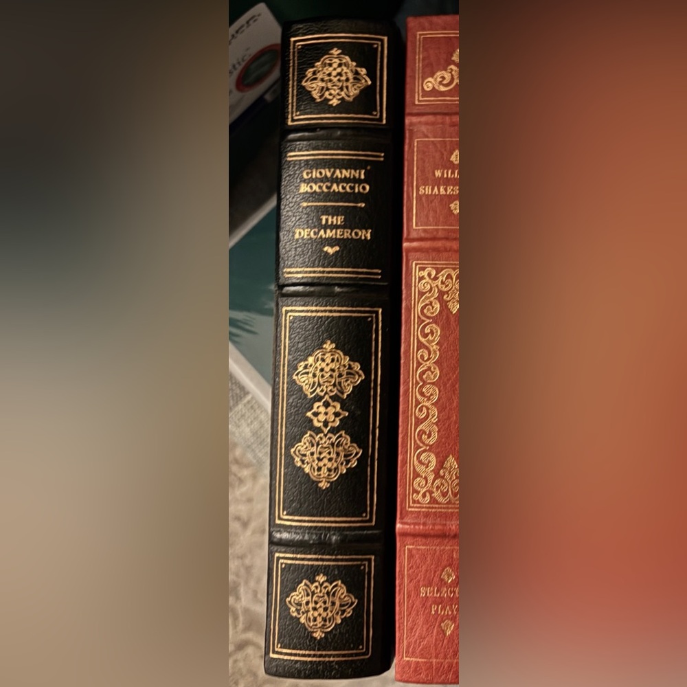 The Decameron of Giovanni Boccaccio The Franklin Library 1981